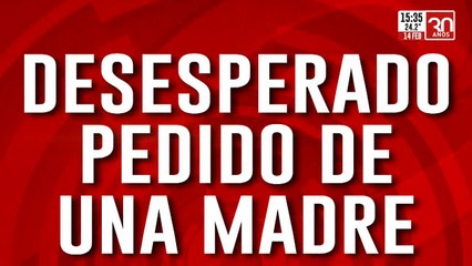Desesperado pedido de una madre para pagar el alquiler