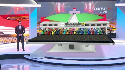 Simak! Hasil Quick Count Pemilu Legislatif 2024 Versi Litbang Kompas