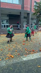 Italians Battle With Oranges