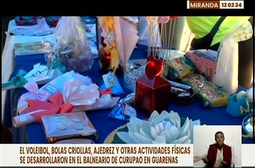 Miranda | Ciudadanos disfrutaron de actividades recreativas en el Río Curupao
