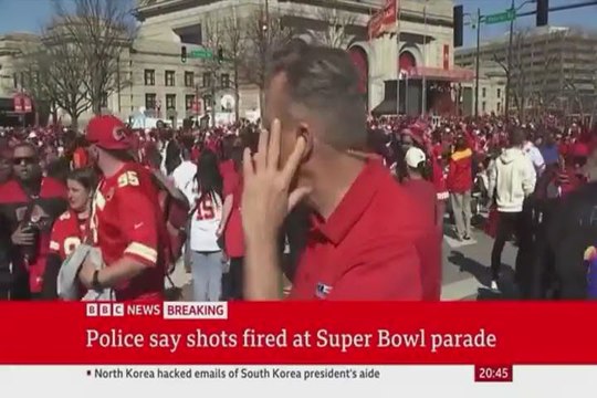 Kansas City, il momento degli spari alla parata del Super Bowl - Video