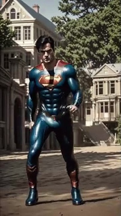 A super hero dance