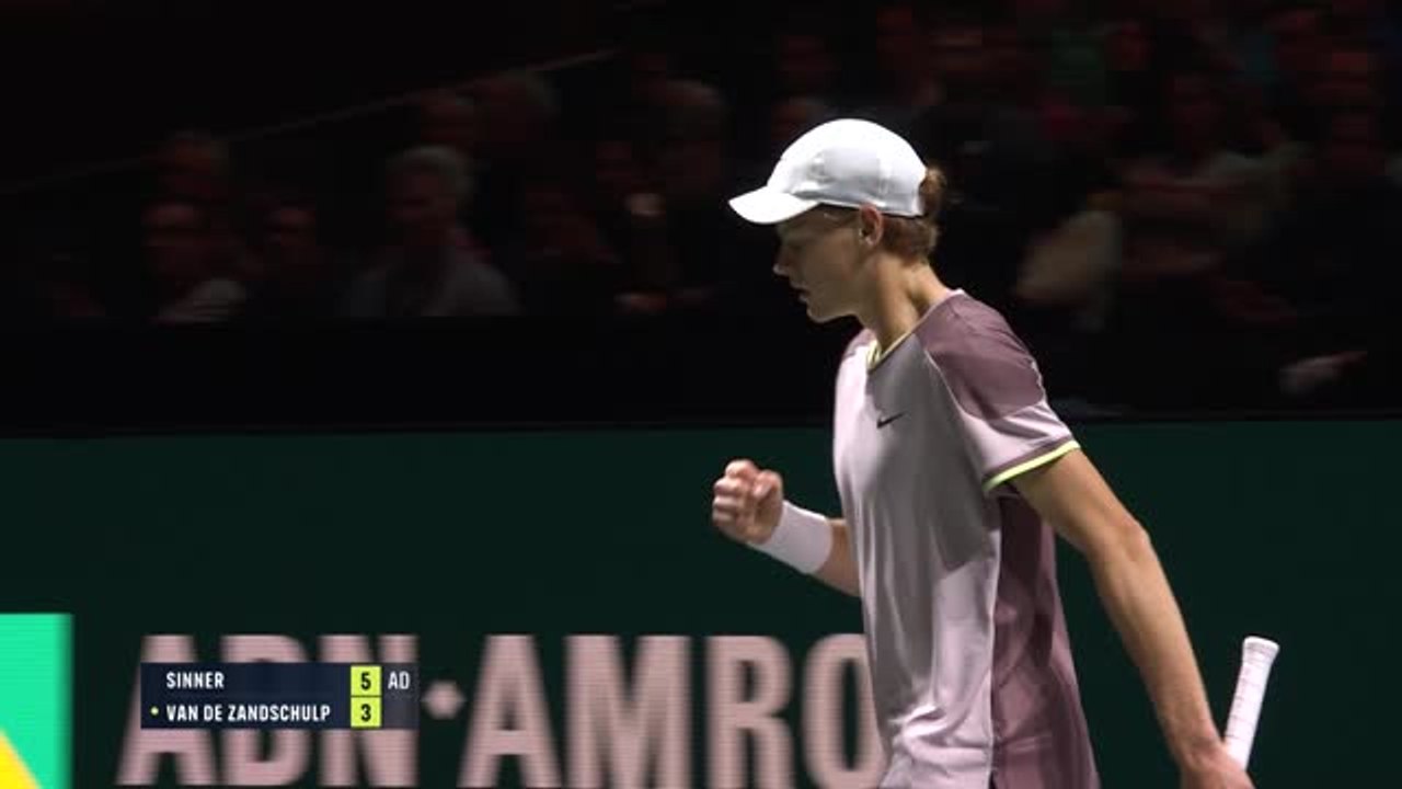 Rotterdam - Sinner prochain adversaire de Monfils