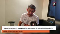 Pide justicia para el joven que fue asesinado en Bernardo de Irigoyen