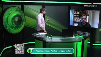 Placa tectônica do Pacífico começa a rachar