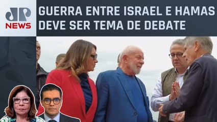 Lula desembarca no Cairo em primeira viagem internacional de 2024