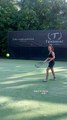 Cristina Ferreira aprende a jogar ténis com o namorado