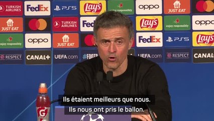PSG - Luis Enrique : “Nous avons réussi à renverser la vapeur”