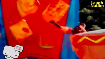 THE BEST WIPEOUT FAILS -  TRY NOT TO LAUGH