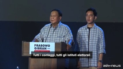 Indonesia, Subianto rivendica la vittoria alle presidenziali
