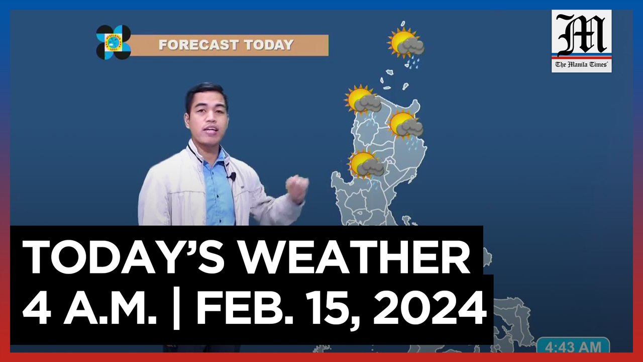 Today's Weather, 4 A.M. | Feb. 15, 2024