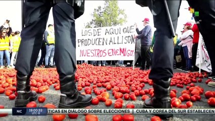 El Mundo del Sur 14-02: Europa: Agricultores en pie de lucha