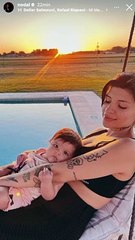 Christian Nodal revela el rostro de su hija en San Valentín