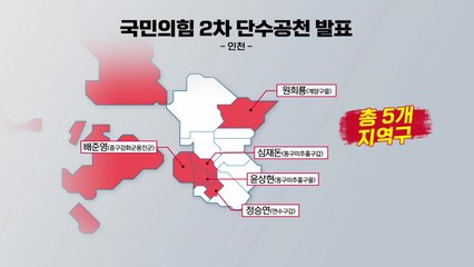 與 원희룡·안철수·전희경 등 25명 추가로 단수공천 / YTN