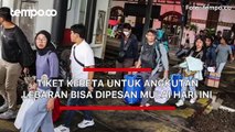 Tiket Kereta untuk Angkutan Lebaran Bisa Dipesan Mulai Hari ini