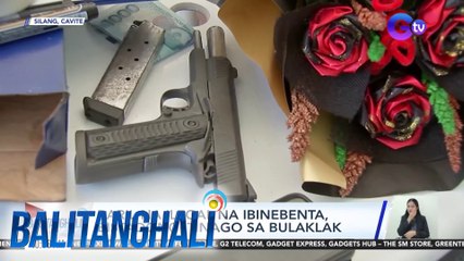 Baril na ilegal na ibinebenta, bistadong itinago sa bulaklak | BT