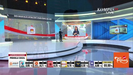 KPU Terus Lakukan Proses Rekapitulasi Suara Pemilu 2024 yang Dilakukan Secara Berjenjang