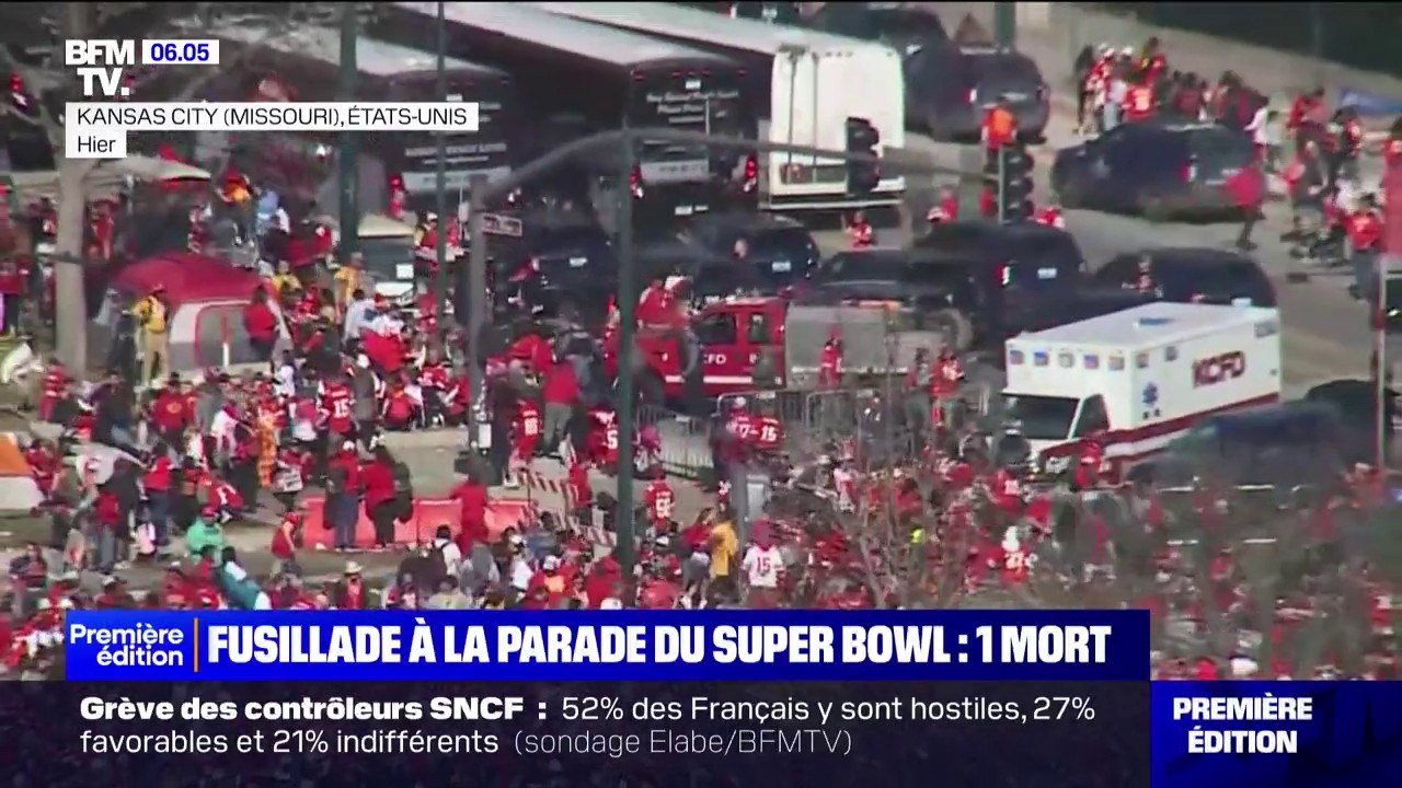Kansas City: au moins un mort et neuf blessés dans une fusillade lors de la parade du Superbowl