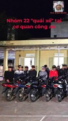 Phát hiện 22 quái xế lạng lách, đánh võng chiều mùng 3 Tết