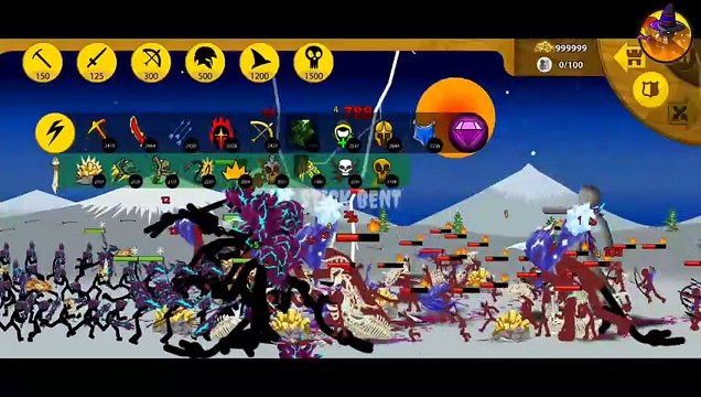 Endless ZOMBIE WAVES Attack || Stick War Legacy new zombie mod in 2024 | STICK BENT