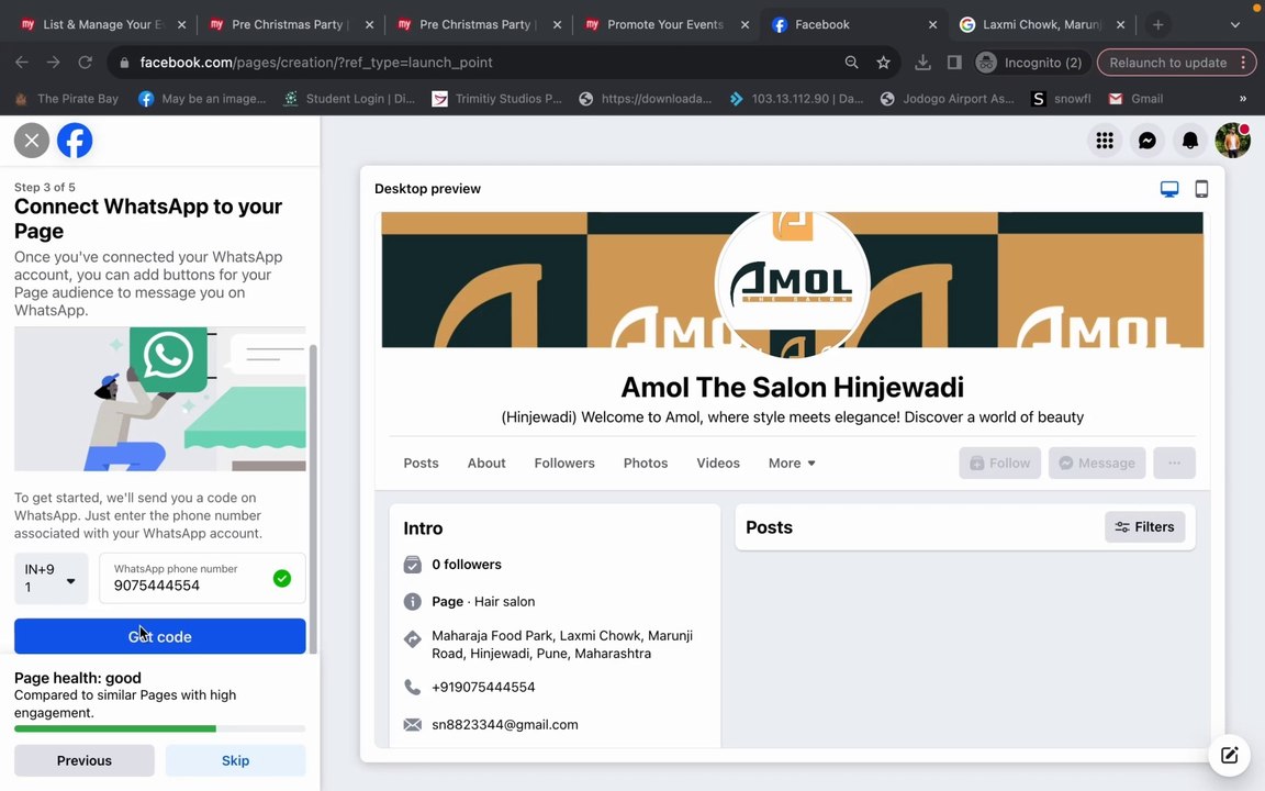 Facebook Course