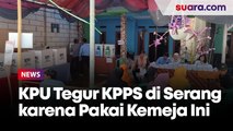 Beredar Foto KPPS di Serang Pakai Kemeja Warna Khas Prabowo-Gibran, KPU: Sudah Ganti Kostum