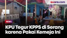 Beredar Foto KPPS di Serang Pakai Kemeja Warna Khas Prabowo-Gibran, KPU: Sudah Ganti Kostum