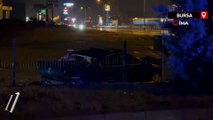 Bursa'da Sevgililer Günü kutlaması dönüşü feci kaza