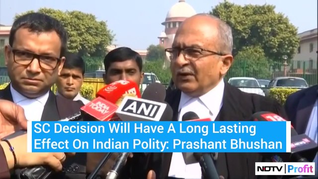 Electoral Bonds: SC Decision Will Have Long Lasting Effect, Says Prashant Bhushan | NDTV Profit