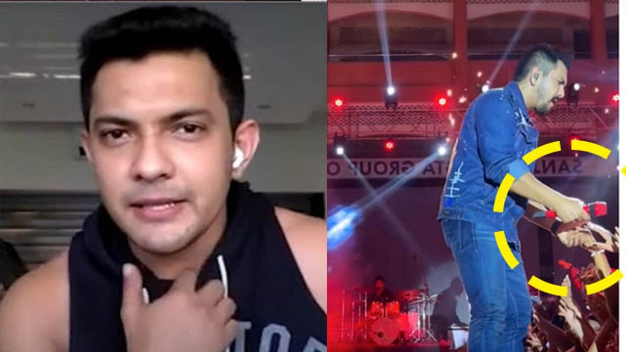 Aditya Narayan Live Concert Fan Mobile Throw पर First Reaction,Apology नहीं...| Boldsky