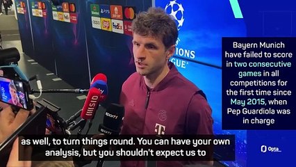 Müller defends Tuchel but acknowledges Bayern's crisis of confidence