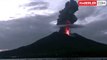 Japonya'daki Sakurajima Yanardağı'nda patlama! Küller 5 bin metre yükseldi, binalarda hasar meydana geldi
