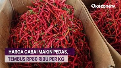 Harga Cabai di Kramat Jati Tembus Rp80 Ribu per Kg