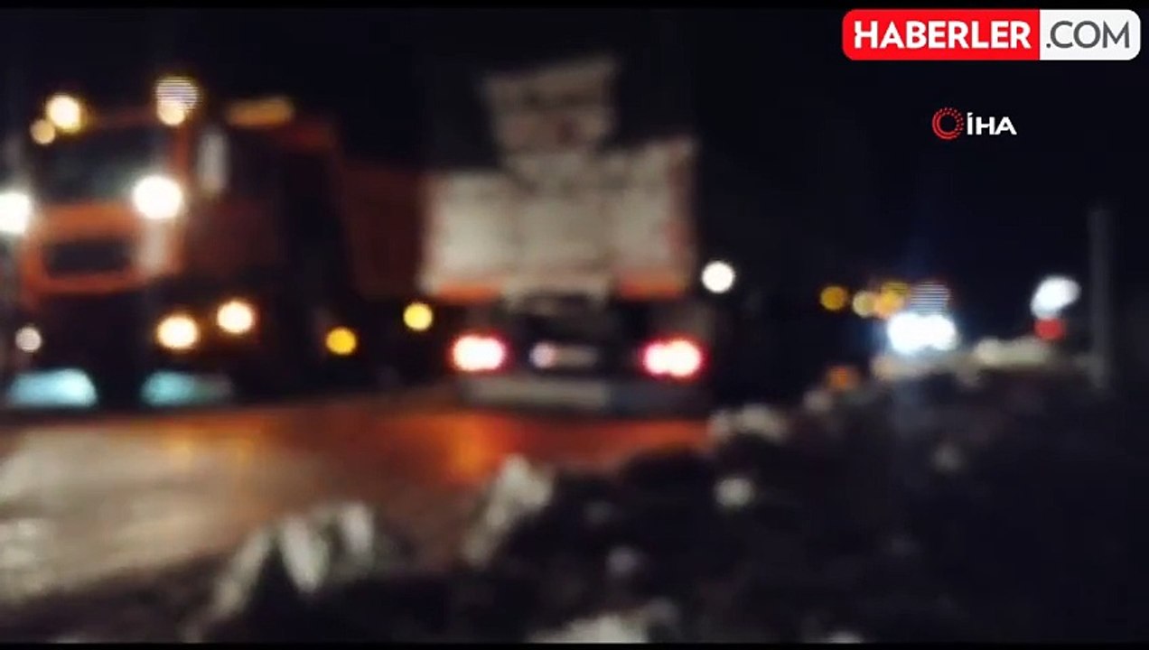 Antalya-Konya karayolunda kar yağışı