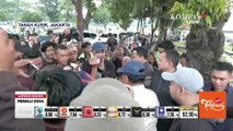 Momen Prabowo Ziarah ke Makam Sang Ayah di TPU Tanah Kusir