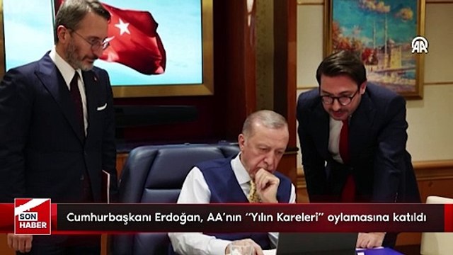 Cumhurbaşkanı Erdoğan, AA'nın Yılın Kareleri oylamasına katıldı