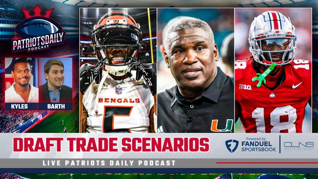 LIVE Patriots Daily: Talking Front Office Changes and Draft Trade Scenarios w/ Alex Barth