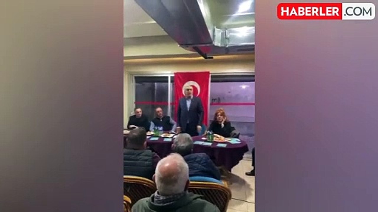 Belediye başkan adayı vatandaşa el hareketi yaptı