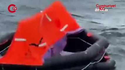 Marmara'da arama kurtarma çalışmaları devam ediyor... Can salı bulundu!