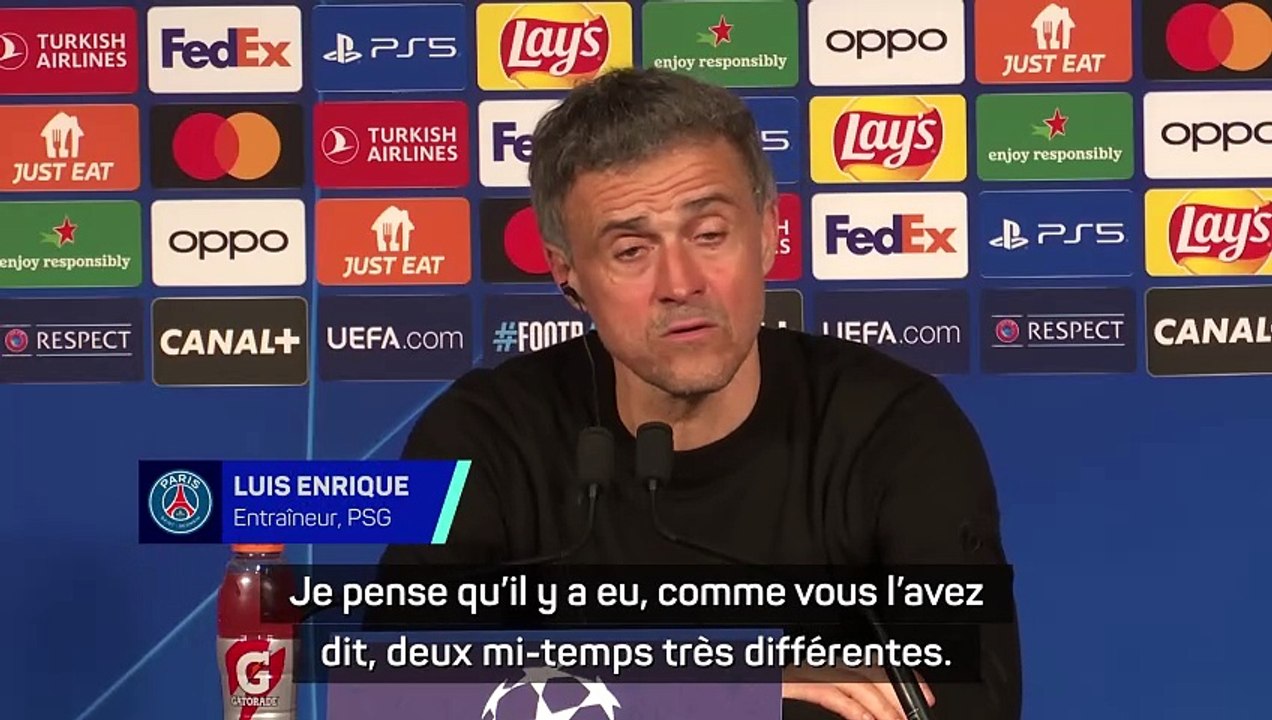Luis Enrique : “Nous avons réussi à renverser la vapeur”