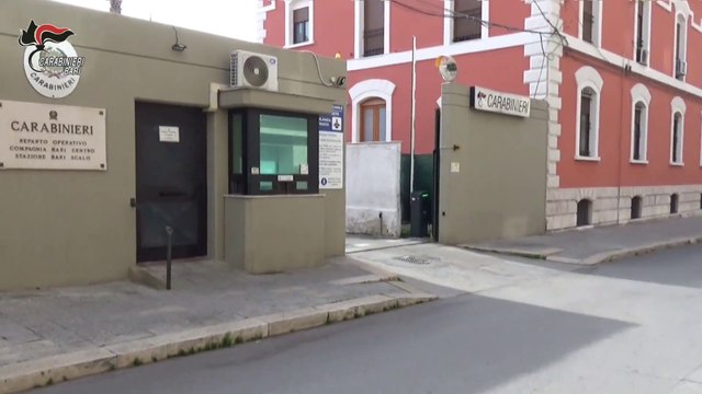 Bari: ladri d'appartamento filmati dalle telecamere, arrestati dai Carabinieri