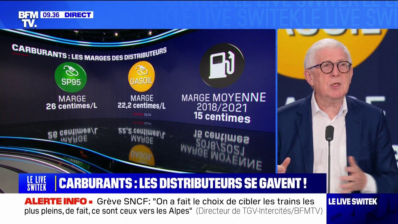 Jean-Yves Mano (président de l’association de consommateurs CLCV): "Nous constatons que les distributeurs de carburants ont augmenté régulièrement leurs marges"