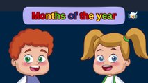 Months of the Year for Kids and Toddlers | Learn 12 Months of the Year | Bright Spark Station