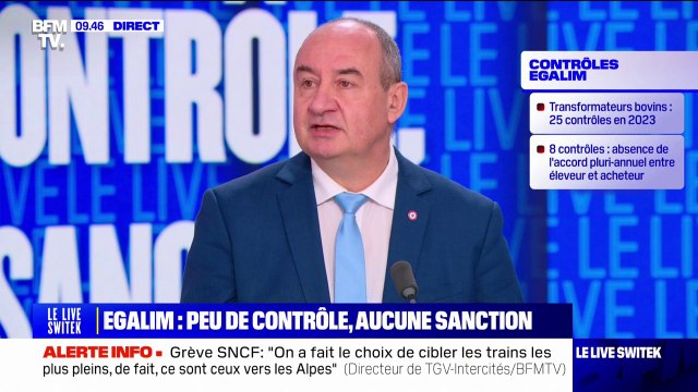 Pascal Lavergne (député “Renaissance” de Gironde et éleveur de bovins): La loi Egalim était nécessaire, mais on voit qu'elle est contournée, qu'elle n'est pas respectée