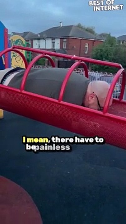 Dad's Slide Mishap | Never Let Your Inner Child Take the Lead! | BOI
