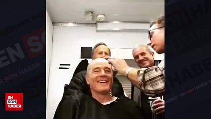 Bryan Cranston, Breaking Bad setinde Walter White'a dönüşüyor