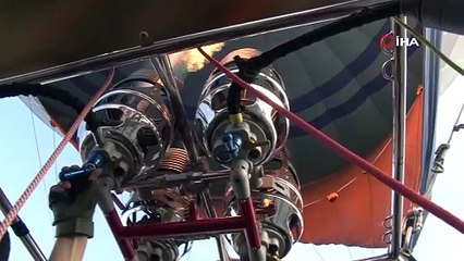 Kapadokya'da görsel şölen...