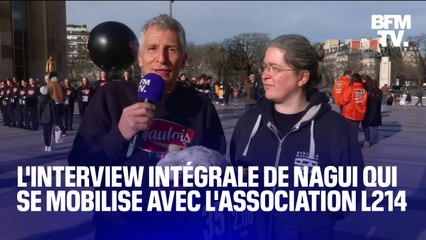 L'interview intégrale de Nagui qui se mobilise aux côtés de L214