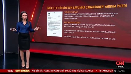 İngiltere Türkiye'nin savunma sanayiinden yardım istedi