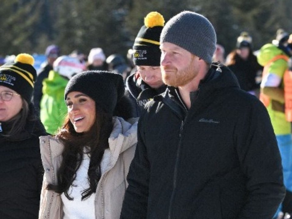 Valentinstag im Schnee: Harry und Meghan in Kanada angekommen